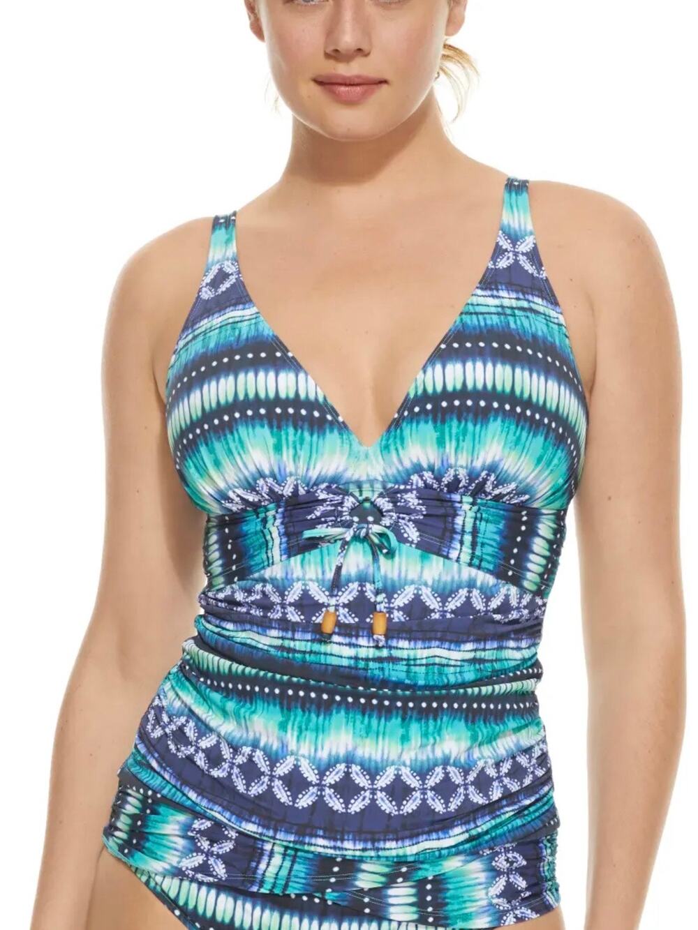 Bleu Rod Beattie Sun Sea & Sand Tankini Top 6 D